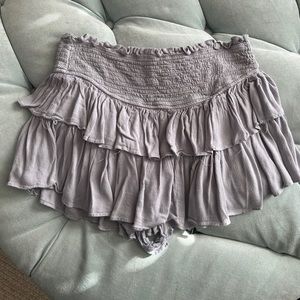 Mustard Seed smocked Boutique Skirt size LARGE